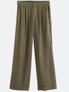 NWT Casey Crop Wide Leg Pant Olive